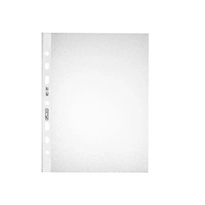 Image de herlitz Pochette perforée, format A5, grainée, 0,055 mm