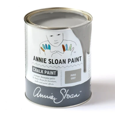 Afbeelding van Annie Sloan lichtgrijze krijtverf Paris Grey Dress it up 500ml / Grijs