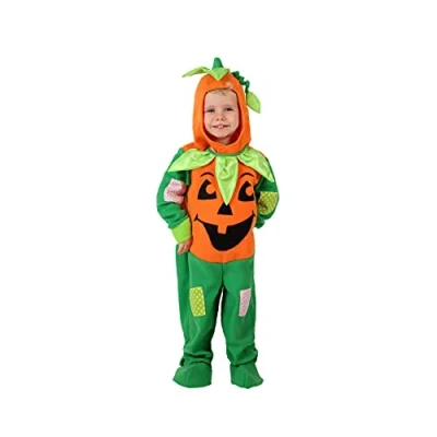 Afbeelding van Pompoenkostuum, Halloween 6 12 maanden