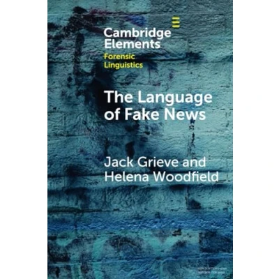 Afbeelding van Elements in Forensic Linguistics The Language of Fake News