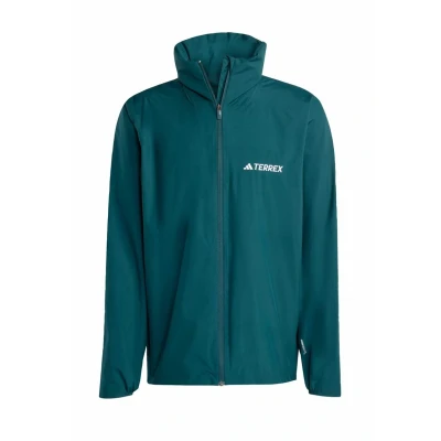 Afbeelding van Adidas Terrex Outdoorjas, Heren, Maat: XXL, Aurora ivy