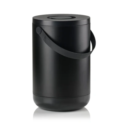 Afbeelding van Zone Waste Bin Circular 22 Liter Black