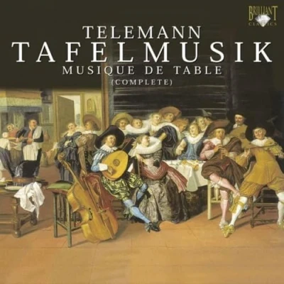 Afbeelding van Musica Amphion, Pieter Jan Belder Telemann: Tafelmusik (Complete) (4 CD)