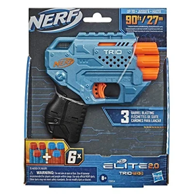 Image de Nerf Elite 2.0 Trio TD 3 avec 6 fléchettes