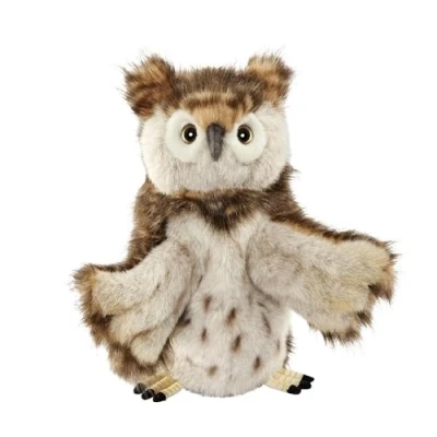 Afbeelding van Uil handpop 7159 lxbxh = 14x29x34cm