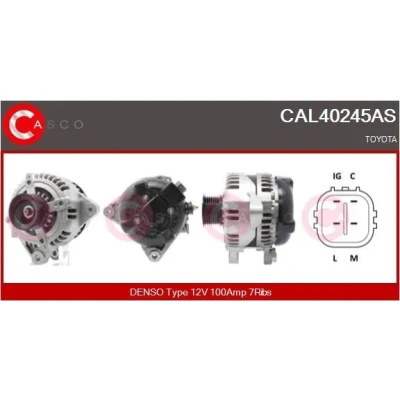 Afbeelding van CASCO CAL21178GS Dynamo / Alternator 12V 65A