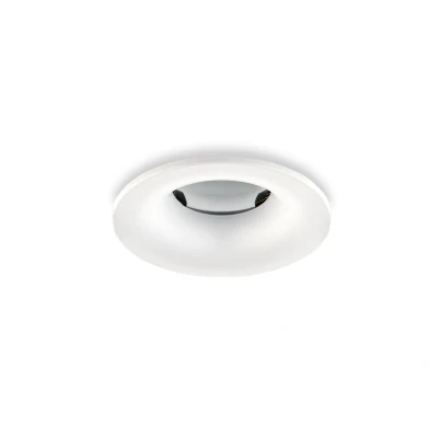 Afbeelding van Inbouwspot, Rond, Waterdicht IP65, Ø85 mm, Mat Wit GU5.3 / MR16 Fitting (12V) Standaard
