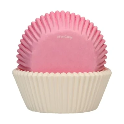 Afbeelding van FunCakes F84355 keukengerei, papier, lichtroze/wit