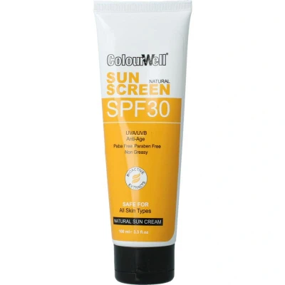 Afbeelding van Colourwell natuurlijke zonnecreme spf30 100ml