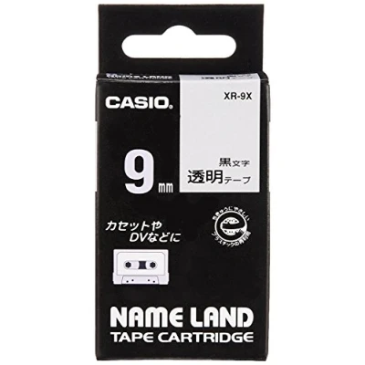 Image de Casio XR 9X1 bande d&#039;étiquettes 1 rouleau(x)