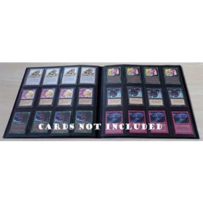 Afbeelding van docsmagic.de Pro Player 24 Pocket Playset Album Black 480 kaartbinder map voor kaartspel MTG PKM YGO zwart