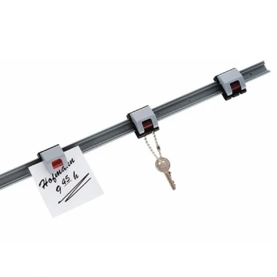 Image de MAUL Rail pour pinces à rouleau, noir gris, longueur:1.000mm