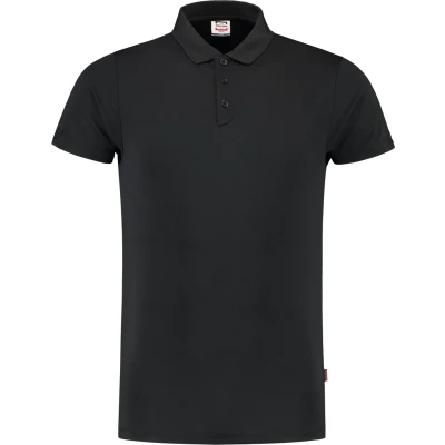 Afbeelding van Tricorp 201001 Poloshirt Cooldry Bamboe Fitted Zwart Maat 5XL