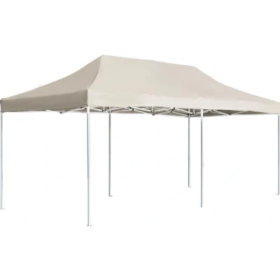 Afbeelding van Partytent professioneel inklapbaar 6x3 m aluminium crème