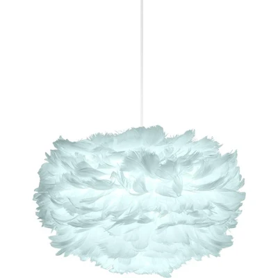 Afbeelding van Umage Eos Mini hanglamp light blue met koordset wit Ø 35 cm