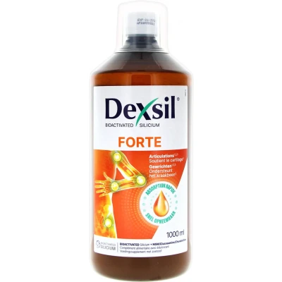 Afbeelding van Dexsil® Forte 1 L Kraakbeen, Gewrichten, Spieren Msm, Glucosamine, Silicium