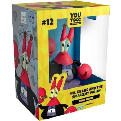 Afbeelding van Youtooz Vinyl figuur Mr Krabs en de kleinste viool 11,2 cm, officieel gelicentieerd door Mr. om te verzamelen van Spongebob Squarepants Collection,