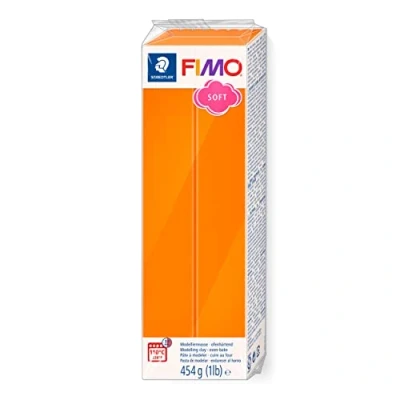 Image de FIMO SOFT Pâte à modeler, cuire, mandarine