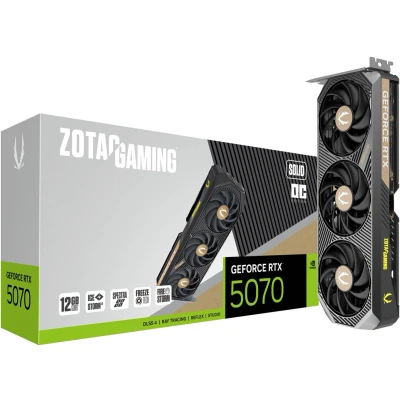 Afbeelding van Zotac GAMING GeForce RTX 5070 SOLID OC NVIDIA 12 GB GDDR7