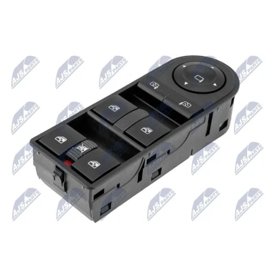 Afbeelding van NTY EWS PL 000 Schakelaar, raamopener Links voor OPEL: Astra H TwinTop, Hatchback, Zafira B