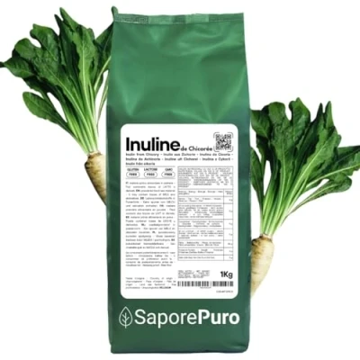 Afbeelding van Inuline poeder 1 kg prebiotische vezel cichorei/cichoreiwortel Inulin