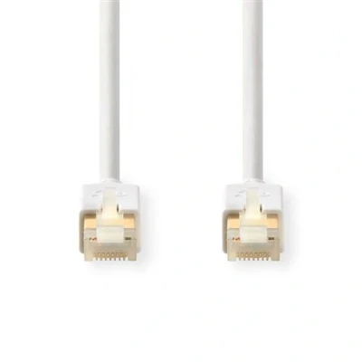 Afbeelding van Nedis Ccbw85221Wt150 Cat6 Kabel Rj45 Male S/Ftp 15.0 M Rond Lszh / Pvc Wit Window Box