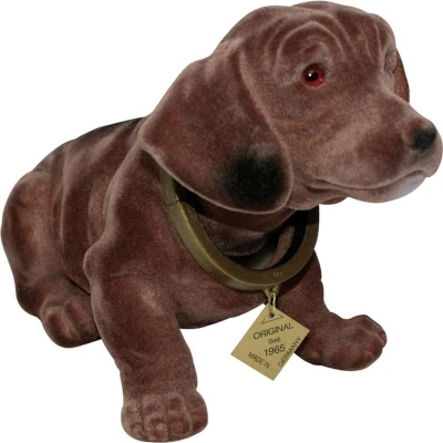 Afbeelding van Formula 563014 Knikkende hond (l x b) 30 cm 10 Bruin
