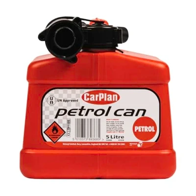 Afbeelding van CarPlan Loodhoudende benzine jerrycan, rood, 5 liter