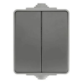 Afbeelding van Opbouw Serieschakelaar IP55 Grijs