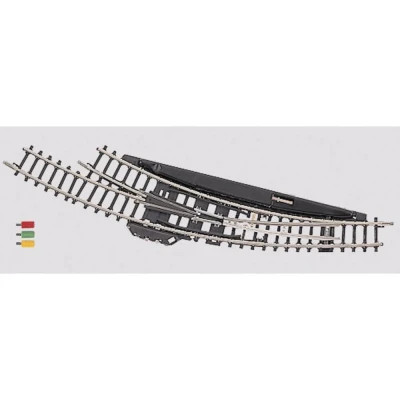 Afbeelding van Z Märklin miniclub rails 8569 Gebogen wissel, Elektromechanisch, Rechts 30 195 mm 1 stuk(s)