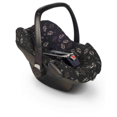 Afbeelding van Dooky Stoelbeschermer Seat Cover 0+ Romantic Leaves Black
