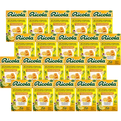 Afbeelding van Ricola Honing Citroen 20x50g