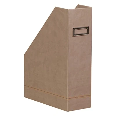 Afbeelding van Rhodia 318834C lectuurbak Kunstleer Oranje, Taupe