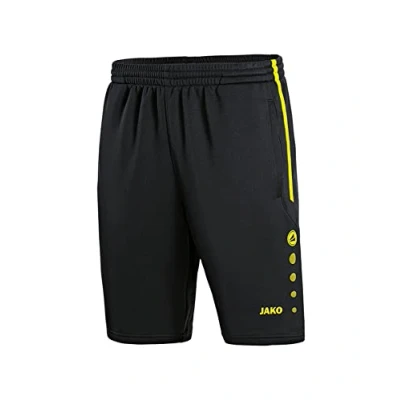 Afbeelding van JAKO Trainingsshort Active Zwart/fluogeel