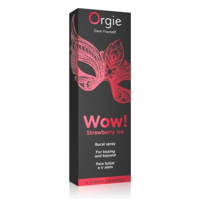 Afbeelding van Orgie Wow! Strawberry Ice Bucal Spray 0.34 fl oz / 10 ml