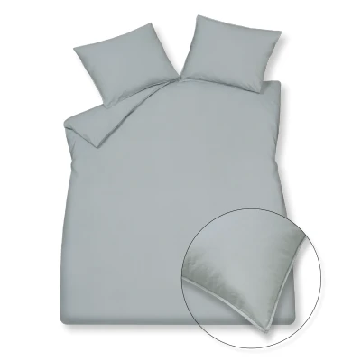 Afbeelding van Vandyck DBO Washed Cotton 140x200/220 Pearl Blue Blauw