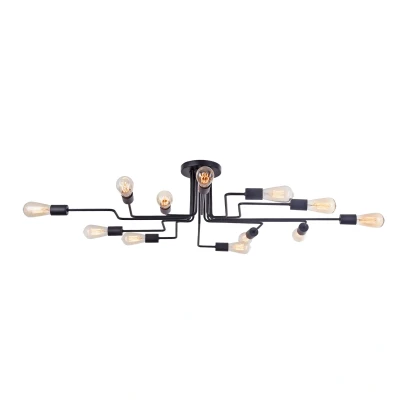 Afbeelding van Maytoni Plafondlamp Gilbert Zwart