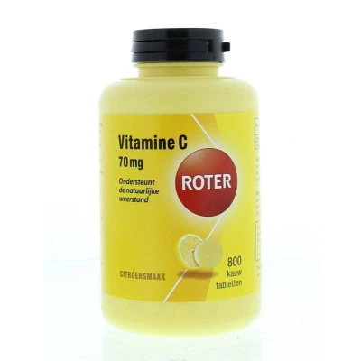 Afbeelding van Roter Vitamine C Tablet 70mg Citroen