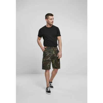 Afbeelding van Brandit BDU Ripstop Shorts, Heren, Maat: 5XL, Woodland
