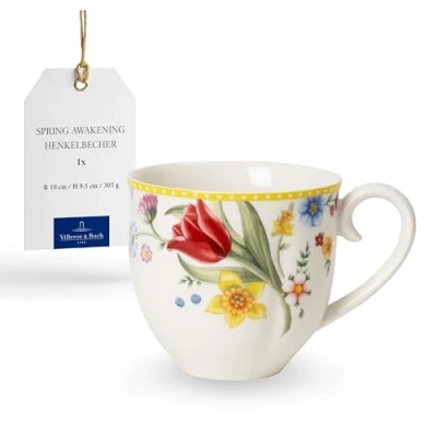 Afbeelding van Villeroy &amp; Boch Pasen Spring Awakening Mok 40 Cl Geel