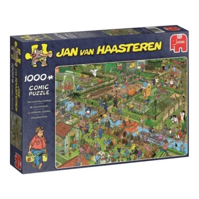 Afbeelding van Jan van Haasteren De Volkstuintjes (1000 Stukjes)