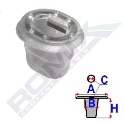 Afbeelding van ROMIX C60546 Clip, sier /beschermingslijst BMW: 5 Saloon, 3 Saloon