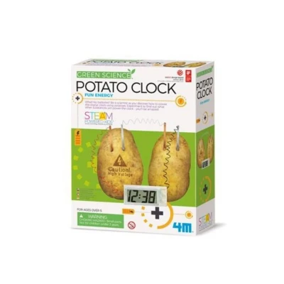 Afbeelding van 4M KidzLabs Green Science Aardappelklok