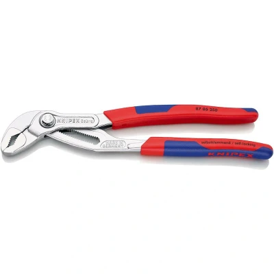 Image de KNIPEX 87 05 250 Cobra Pince à pompe eau High tech avec poignées fines plusieurs composants chromées mm