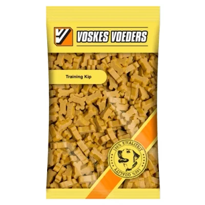 Afbeelding van 2 stuks! hondenvoer training kip Voskes
