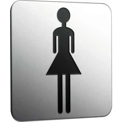 Afbeelding van Emco System 2 deurschild symbool dames
