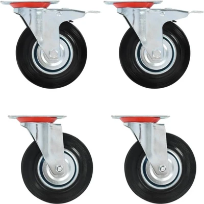 Afbeelding van vidaXL 8 st Zwenkwielen 125 mm