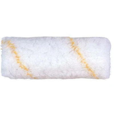 Afbeelding van Muurverfrol met gele draad 18cm op kern verlijmd