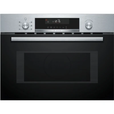 Afbeelding van Bosch CMA585GS1 Serie 6 Inbouwmagnetron met heteluchtfunctie 60x45 cm 44 l RVS Eenvoudig te reinigen hydrolyse