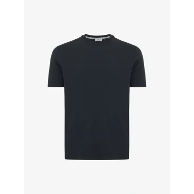 Afbeelding van Gentiluomo T shirt Ss J2016 202 Polo&#039;s &amp; shirts Heren Zwart Maat L